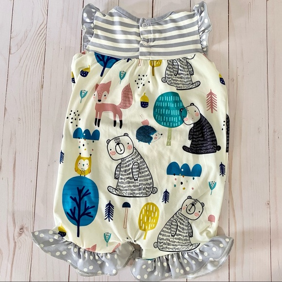 Little Millie Forest Friends Baby Romper 6M - Picture 2 of 5